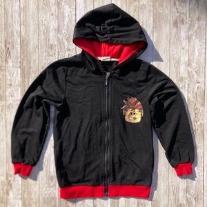 Black Zip Up Roblox Hoodie - Girl listing